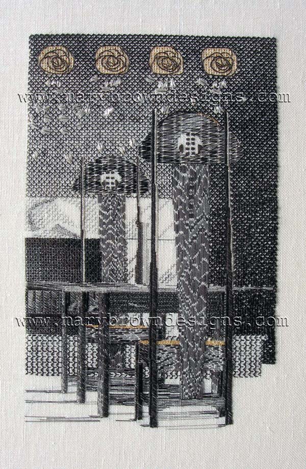 Blackwork of Charles Rennie Mackintosh Interior Design